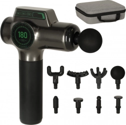 Pistolă de masaj portabilă cu afișaj LED 8 în 1