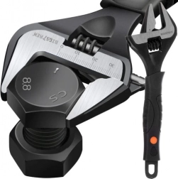 Cheie reglabilă BIGSTREN 0–35 mm cu mâner ergonomic