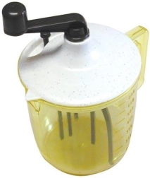 Tel manual 0,75 l cu recipient din plastic și teluri, mix de culori