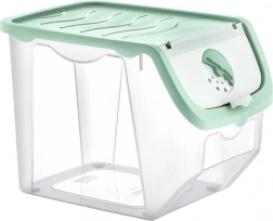 Cutie de depozitare pentru fructe și legume cu capac 12 l, mentă