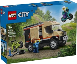 LEGO City dubă cu biciclete de munte