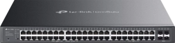 Switch tp-link omada gigabit cu 48× RJ45 cu PoE+ și 4× SFP, 230 W, fără ventilator