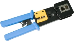 Clește de sertizat pentru conectori RJ45/RJ12/RJ11 (8P/6P/4P) pentru conectori trecători EZ