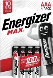 Baterie alcaline AAA 4buc Energizer Max