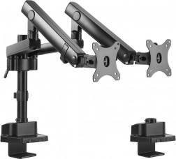Suport de birou pentru 2 monitoare MACLEAN BRACKETS MC-812