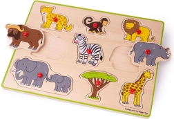 Puzzle incastru Safari