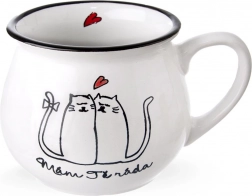 Cană ceramică cu pisici 300 ml