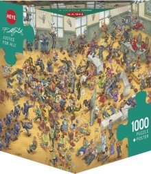 Puzzle 1500 piese – Târg sătesc