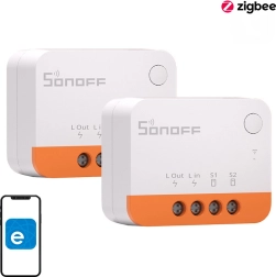 Sonoff zbmini l2 comutator mini inteligent zigbee – set 2 buc