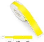 Etichete termice Niimbot galbene 12,5x109 mm