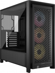 Corsair Frame 4000D RS ARGB carcasă ATX mid‑tower neagră