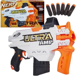 Nerf Ultra AMP blaster cu 6 săgeți din spumă