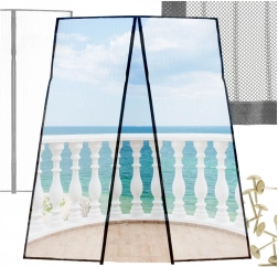 Plasă magnetică împotriva insectelor pentru ușă 160 × 230 cm