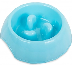 Bol de hrană încetinit pentru câini și pisici 400 ml