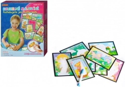 pictură magică cu apă – set 8 bucăți