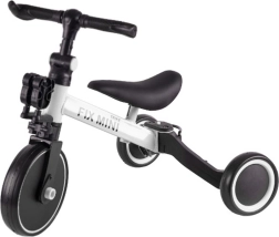 Trike Fix Mini vehicul de împins pentru copii și tricicletă 3‑în‑1 – Alb