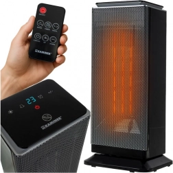 Încălzitor ceramic electric KAMINER Lumni 2.0 PTC 2000 W cu telecomandă