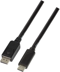Cablu USB‑C la DisplayPort 1.2, 1,8 m (USB 3.2 Gen 1)
