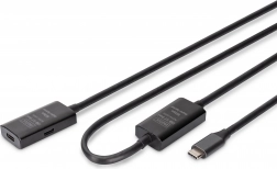 Cablu prelungitor activ USB-C - USB-C, USB 3.2 Gen1, 10m