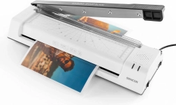Laminator 2‑în‑1 A3 cu tăietor de hârtie, laminare la rece și la cald