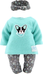 Petitcollin set de hăinuțe Gipsy pentru păpușă de 36 cm