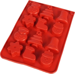 Formă din silicon pentru praline de Crăciun LA CUCINA