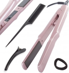 Placă de îndreptat părul cu temperatură reglabilă Ceramic