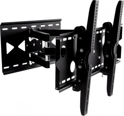 Suport de perete pentru TV 32-100 inci, negru metalic, cu capacitate de 100 kg