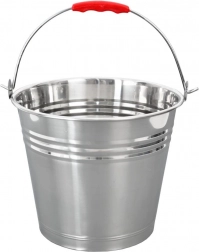 Găleată din oțel inoxidabil 12 l cu mâner confortabil
