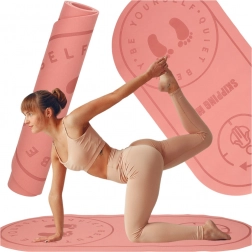 Saltea de exerciții și sărituri roz