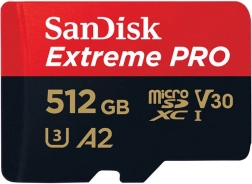 Card SanDisk Extreme Pro microSDXC 512GB