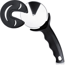 Tăietor de pizza cu disc rotund din inox 20 cm