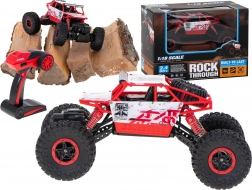 Mașină RC Rock Crawler 1:18 4WD 2,4 GHz – Roșie