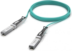 Cablu optic SFP+ AOC 10 Gbps 5 m, aqua