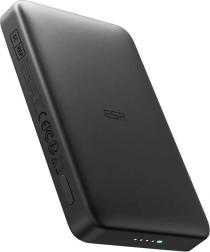 Baterie externă magnetică ESR Qi2 MagSlim 10 000 mAh negru