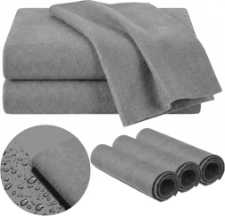 Set de lavete din microfibră pentru sticlă și ferestre 30 × 40 cm (3 buc) RUHHY