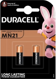 Baterii alcaline Duracell MN21 în blister, 2 buc