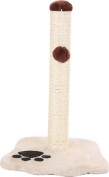 Ansamblu de zgâriat pentru pisici cu stâlp din sisal și bilă atârnată