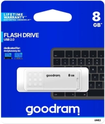 Pendrive GOODRAM UME2 8GB USB 2.0 Alb
