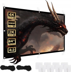 Ecran de proiecție 84 inci 175x131cm