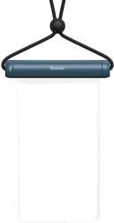 Husă impermeabilă pentru smartphone BASEUS Cylinder Slide-Cover Pro, albastru