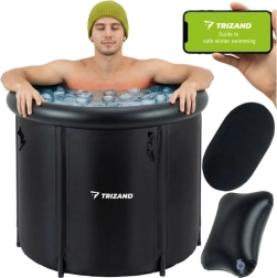 Cadă de gheață portabilă 200 l cu accesorii TRIZAND