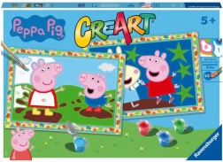 CreArt pictură după numere – PEPPA PIG