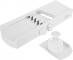 Feliator și mandolină pentru legume și fructe ORION cu grosime reglabilă