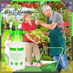 Pulverizator manual sub presiune 1 l verde