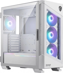 Carcasă PC MSI MPG Velox 100R White cu sticlă securizată