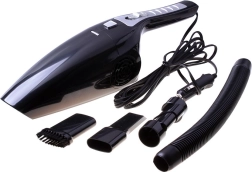 Aspirator auto portabil, fără sac, 12V - negru