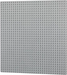 Placă de bază pentru construcții L-W Toys 32×32 gri deschis