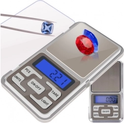 Cântar digital de buzunar 200 g / 0,01 g cu ecran iluminat