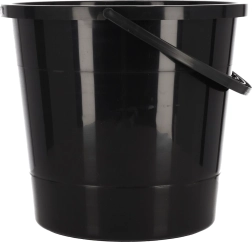 Găleată 10 l – neagră, fabricație poloneză